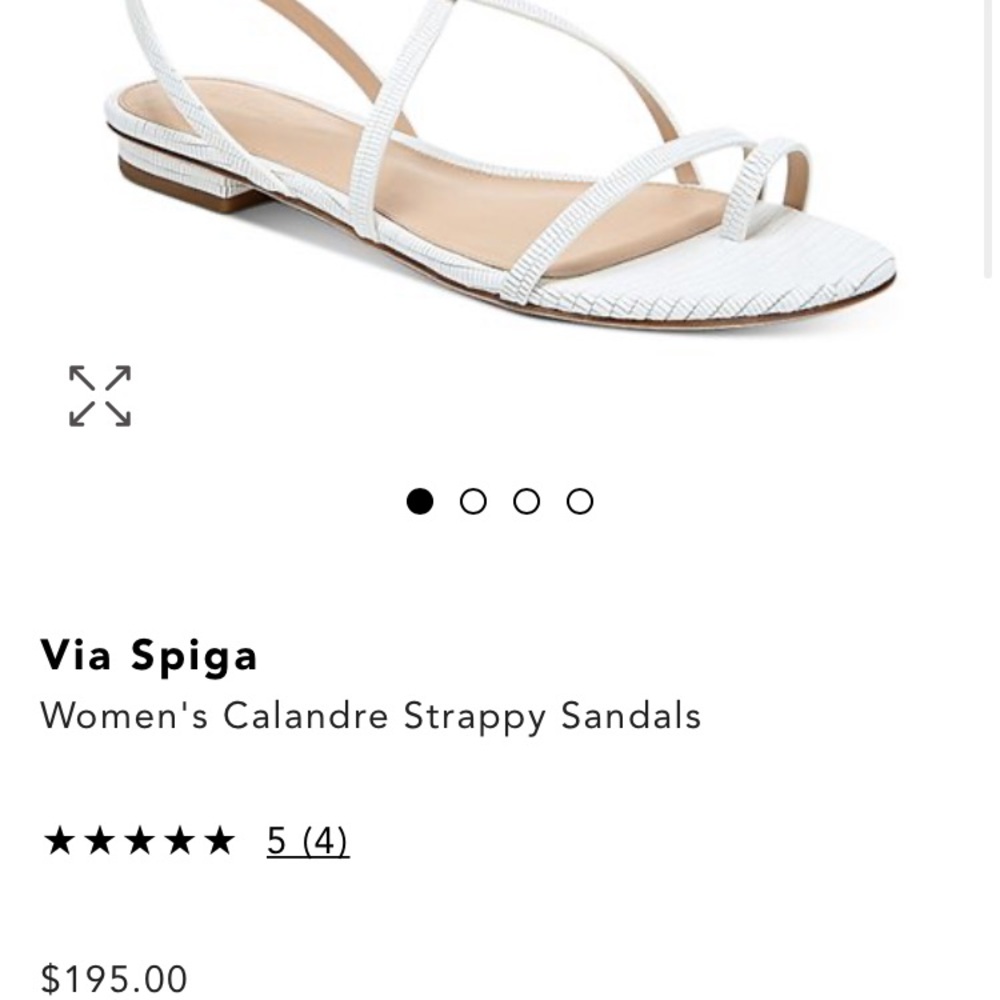 Via Spiga Calandre Strappy Sandals